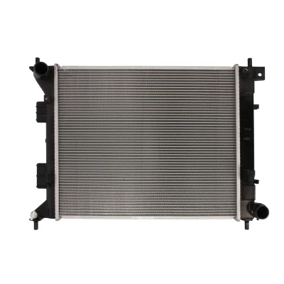 Imagen de NRF 550057 Radiador, refrigeración del motor Aluminio 465 397 26 Aletas soldadas KIA: cee‘d II Hatchback, HYUNDAI: i30 Hatchback