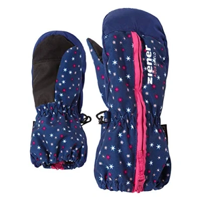 Imagen de Ziener Langelo Guantes De Esquí, Unisex niños, Snowflake Print, 104
