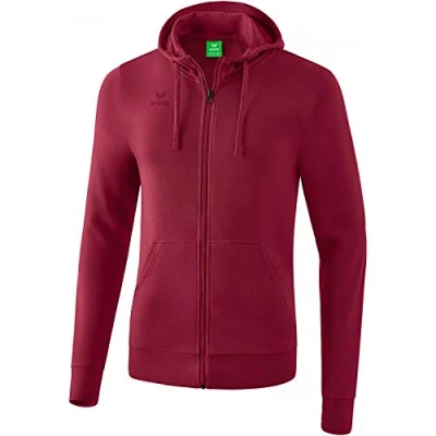 Imagen de Erima Basic Kapuzensweat Chaqueta, Hombre, Burdeos, Small