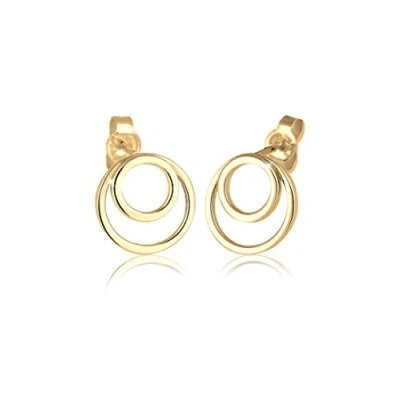 Imagen de Elli Pendientes Kreis Ringe Basic Geo Minimal 925 Sterling Silber