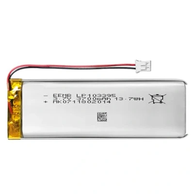 Imagen de EEMB Lithium Polymer batería 3.7V 3700mAh 103395 Paquete de Recargable Lipo con Conector JST para VXI Blue Parrott: confirme la polaridad del Dispositivo y Antes Comprar