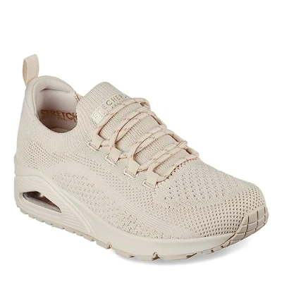Imagen de Skechers 177102 Ofwt, Zapatillas Mujer, Color Blanco Roto de Punto termofusible, 40 EU