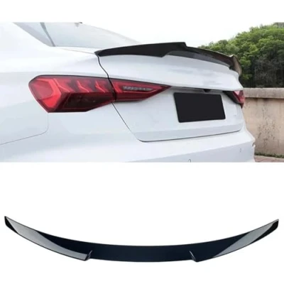 Imagen de zjxtnb Alerón Trasero Coche para Audi 8Y A3 S3 RS3 2020 2023, Aleron Maletero Cola Lip Techo Traseros ala Difusor Labios Accesorios DecoracióN