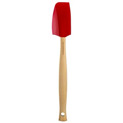 Imagen de Le Creuset Espátula de cocina Craft, Pequeño, Silicona, Cereza, 93010601060000