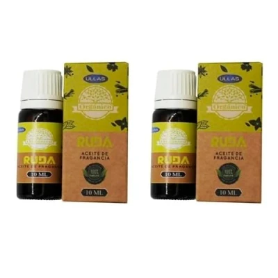Imagen de Aromasenses 2 unds Aceite Esencial Ruda Ullas 10 ml Quemador Difusor Velas Perfumadas (10 ml, ruda)
