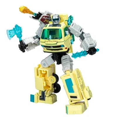 Imagen de Transformers Collaborative Stranger Things x Code Figura de acción roja