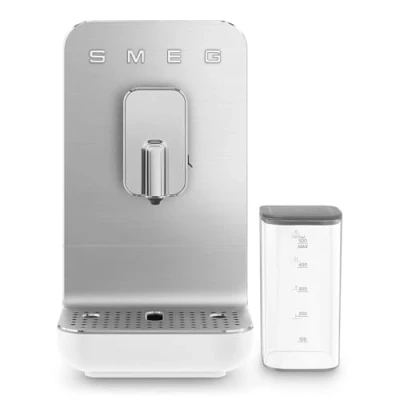 Imagen de SMEG BCC13WHMEU Cafetera automática con Sistema de espumado Leche, Plastic, Blanco