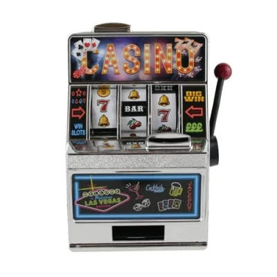 Imagen de Mister Gadget CMMG2000 Hucha MÁQUINA TRAGAPERRAS, Multicolor, 13,50 x 9,60 18,40 cm