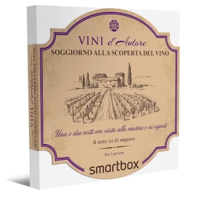Imagen de smartbox Caja Regalo Estancia descubriendo el Vino Idea Original 1 o 2 Noches con Visita a la Bodega viñedos para Personas