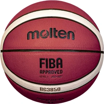 Imagen de Molten Balón de baloncesto B7G3850 TOP piel sintética, 12 campos, tamaño 7