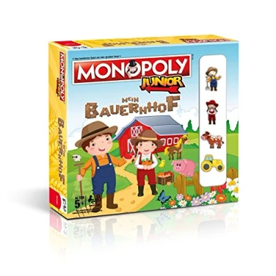 Imagen de Winning Moves No Monopoly Junior: Mi Granja, Juego, Color, Large (WIN44819)