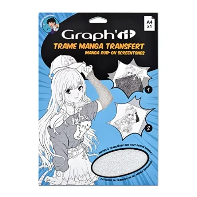 Imagen de GRAPH&#039;IT Trama Manga, Puntos aleatorios, A4