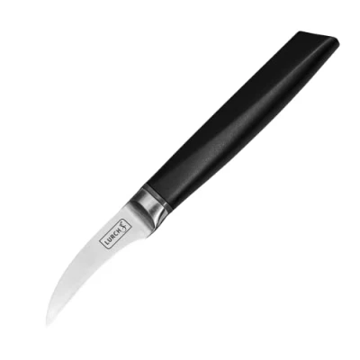 Imagen de Lurch Tango 230450 Cuchillo para pelar con hoja curvada de 6 cm acero 3CR14 resistente a la corrosión.