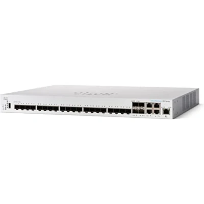 Imagen de Cisco Switch gestionado Business CBS350 24XS 24 puertos SFP+ de 10 G 4 compartidos GE Garantía limitada hardware por vida (CBS350 EU)