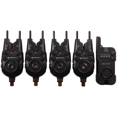 Imagen de Ultimate Elite Set Alarma de Mordida 4+1 carpfishing