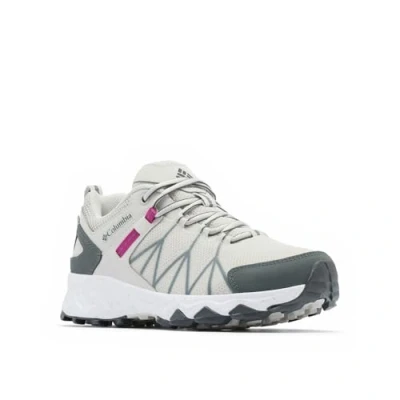 Imagen de Columbia Women&#039;s Peakfreak 2 Outdry, Waterproof Low Rise Trekking and Hiking Shoes, Moonstone/Wild Fuchsia, 4