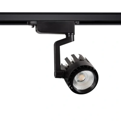 Imagen de LEDKIA LIGHTING Foco Carril LED Trifásico 30W Dora Negro Blanco Neutro 4000K
