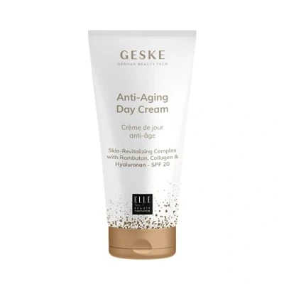 Imagen de GESKE Crema de día antiedad FPS 20 hidratante con hialuron Antiarrugas Fórmula vegana sin experimentación animal Complementa los dispositivos SmartAppGuided™