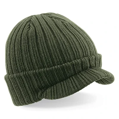 Imagen de Beechfield Gorro Marca Modelo Peaked Beanie
