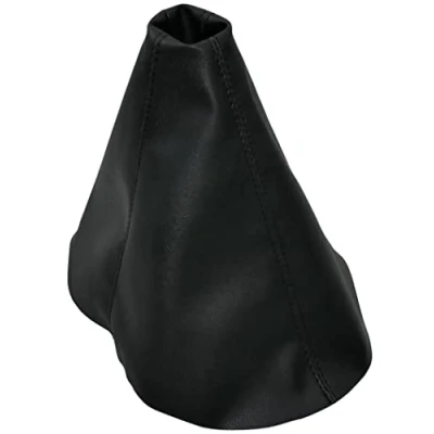 Imagen de AERZETIX C57650 Funda para palanca de cambios compatible con Audi A3 1996 2003, A4 B5 1994 2001 color: negro en piel sintética