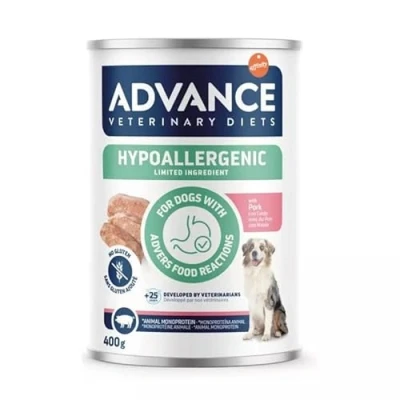 Imagen de Advance Diets Comida Húmeda para Perros Hypoallergenic con Cerdo 400g