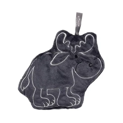 Imagen de Fashy Cojín térmico con relleno de huesos cereza, color gris