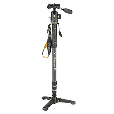 Imagen de Vanguard Veo 2S CM 264TBP120T Monopie para cámara réflex de Carbono con retráctil rótula Bola