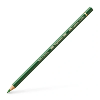 Imagen de Faber Castell Polychromos Lápiz de Color para Artistas, Verde (Permanent Green Olive), 3.8 mm