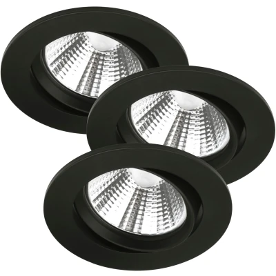 Imagen de Nordlux Foco empotrado techo LED Freemont 2.700K, 3 blanco