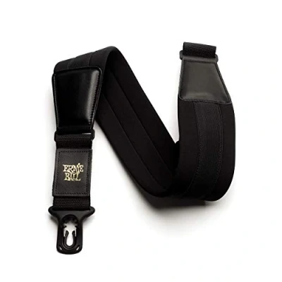 Imagen de Ernie Ball Comfort P04146 Correa para guitarra, neopreno, anclaje PolyLock, cómoda y ancha