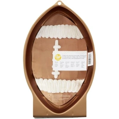 Imagen de Wilton First and Ten Molde para Tarta, diseño de balón Rugby