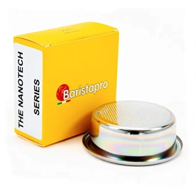 Imagen de IMS Baristapro Nanotech Precision Ridgeless Cesta doble portafiltro 18 gramos