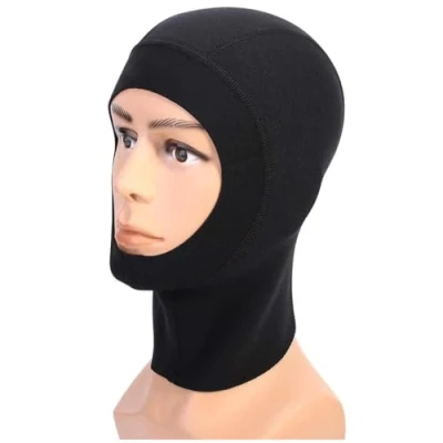Imagen de VIFER Gorro de Buceo 1 mm/3 mm Neopreno Scuba Snorkeling Traje Capucha Surf Divers Sombrero Buceo(L mm)