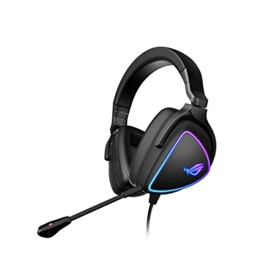 Imagen de ASUS ROG Delta S USB C gaming headset (wired, AI noise canceling, RGB lighting, compatible with PC, Nintendo Switch and Sony PlayStation 5)