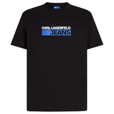 Imagen de Karl Lagerfeld Jeans SLIM LOGO TEE Camiseta estampada, Hombre, Talla: Large, Black
