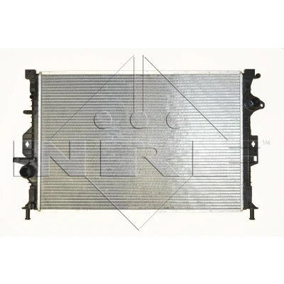 Imagen de NRF EASY FIT 53811 Radiador, refrigeración del motor Aluminio 672 455 27 con junta anular Aletas soldadas FORD: FOCUS 3, S Max Mk1