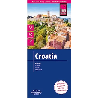 Imagen de Croacia 1:300.000 / 1:700.000 impermeable: world mapping project (Croatia (1:300.000 700.000))