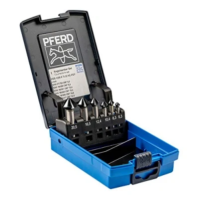 Imagen de PFERD SET AVE.CON. HSS DIN335 C90 6ud. HC FEP
