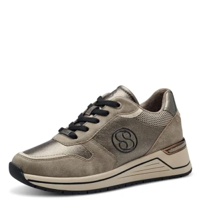 Imagen de s.Oliver Zapatillas Bajas para Mujer 5 23619 43, Pardo, 37 EU