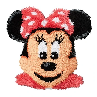 Imagen de Vervaco Kit para cojín de Ganchillo, diseño de: Minnie Mouse