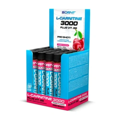 Imagen de L Carnitina 3000 Liquida Viales 20 unidades de 25 ml (Cereza)