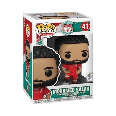 Imagen de Funko Pop! Football: Liverpool Mohamed Salah FC Figura de Vinilo Coleccionable Idea Regalo Mercancia Oficial Juguetes para Niños y Adultos Sports Fans