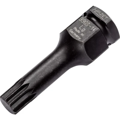 Imagen de HAZET 990S 14LG Piezas insertables de llave cubo M14 XZN Acero cromo vanadio, Ni Cr Mo