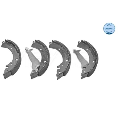 Imagen de MEYLE 37 14 533 0004 Zapatas de Freno Eje trasero 203,2 32 sin muelle, con palanca ORIGINAL Quality HYUNDAI: i20 I Hatchback