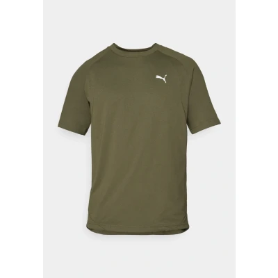 Imagen de Puma Evostripe TEE Camiseta deportiva, Hombre, Talla: XL, Dark olive