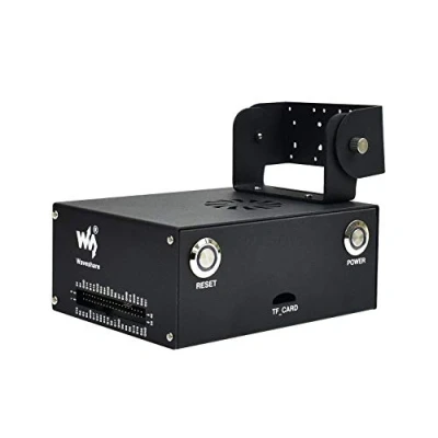 Imagen de Waveshare Metal Case Type C for Jetson Nano Developer Kit and B01 Version, with Camera Holder, Supporting Cooling Fan