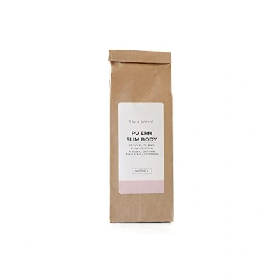Imagen de Alma Secret Té Rojo Pu Erh Adelgazante. Nivel de cafeína bajo. Ideal a cualquier hora. Combina con leche, agua o bebida vegetal. Vegano 80 gr.