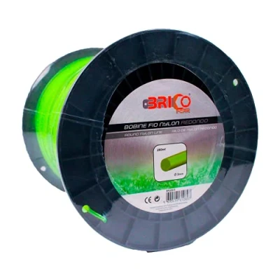 Imagen de Bricoferr BF100 5 Hilo para desbrozadora (3 mm x 280 metros, redondo)