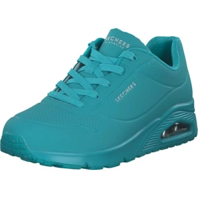 Imagen de Skechers Uno Stand On Air, Zapatillas Mujer, Turquoise Durabuck Mesh, 36 EU