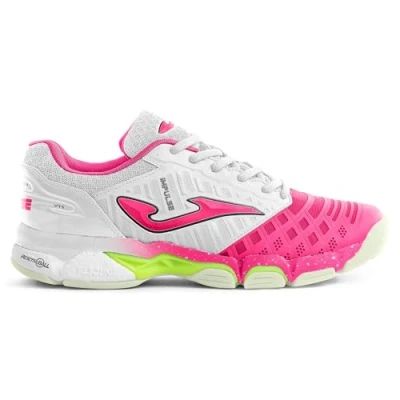 Imagen de Joma Impulse Zapatillas de voleibol, Mujer, Talla: 39, White/pink Zapatos